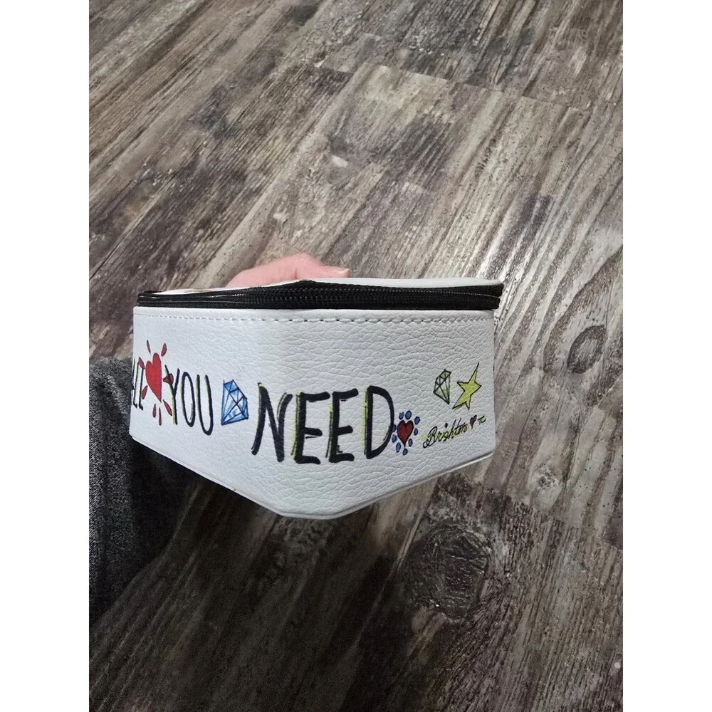 Brighton Jewelry Travel Case Zip Around Jewelry Box “Love Is All You Need”